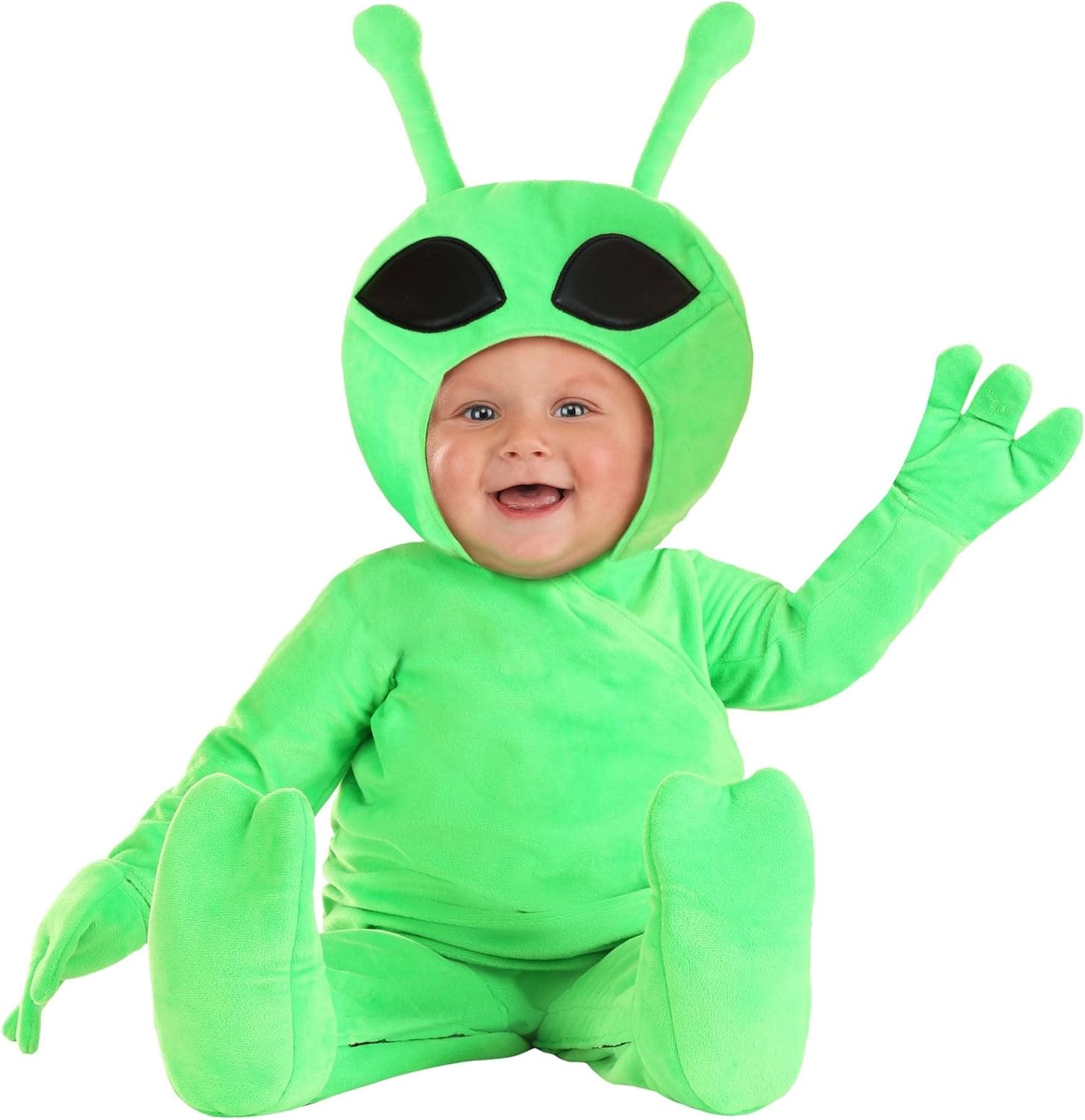 Silly Space Alien Costume for Baby Girls 1