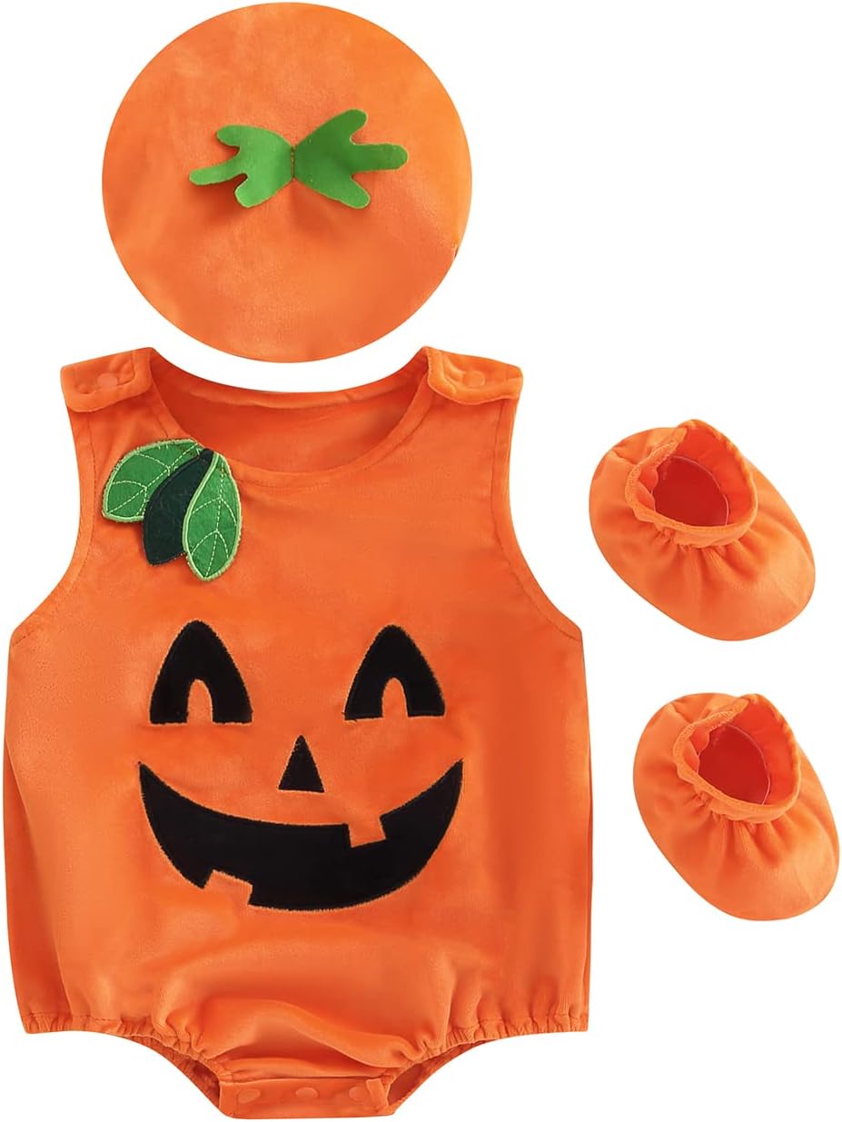 Baby Halloween Romper Set