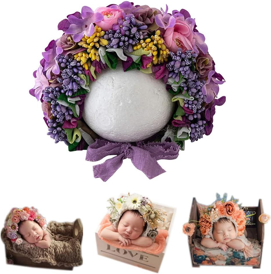 Stylish Baby Sitter Hat with Floral Design
