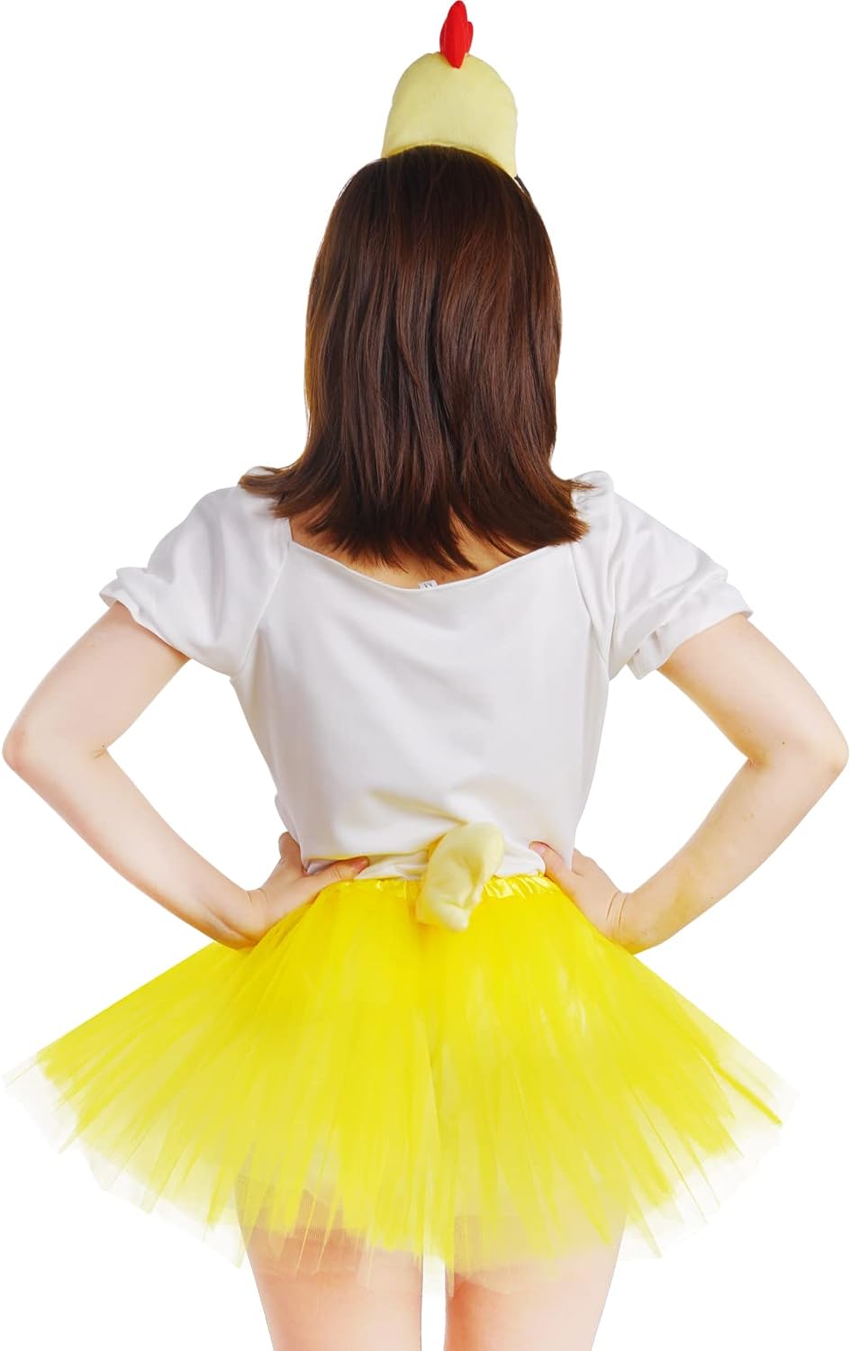 3D Chicken Animal Costume 4-in-1 for Girls