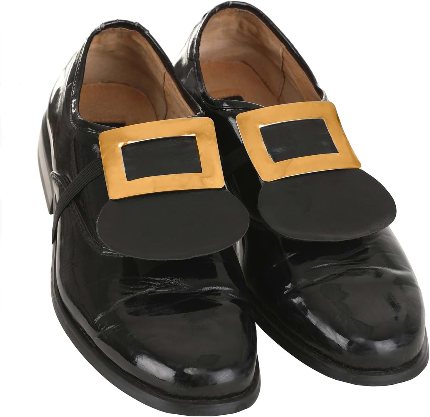 Colonial Style Shoe Buckle and Long White Socks for Kids