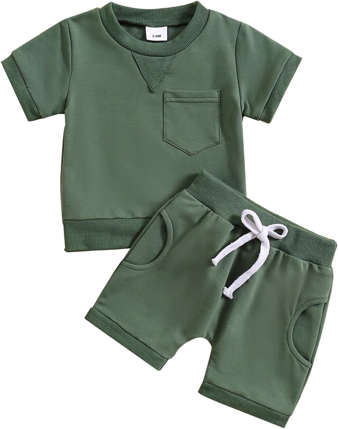 Perfectutschu Toddler Boys 2-Piece Set for Soft comfy Essentials