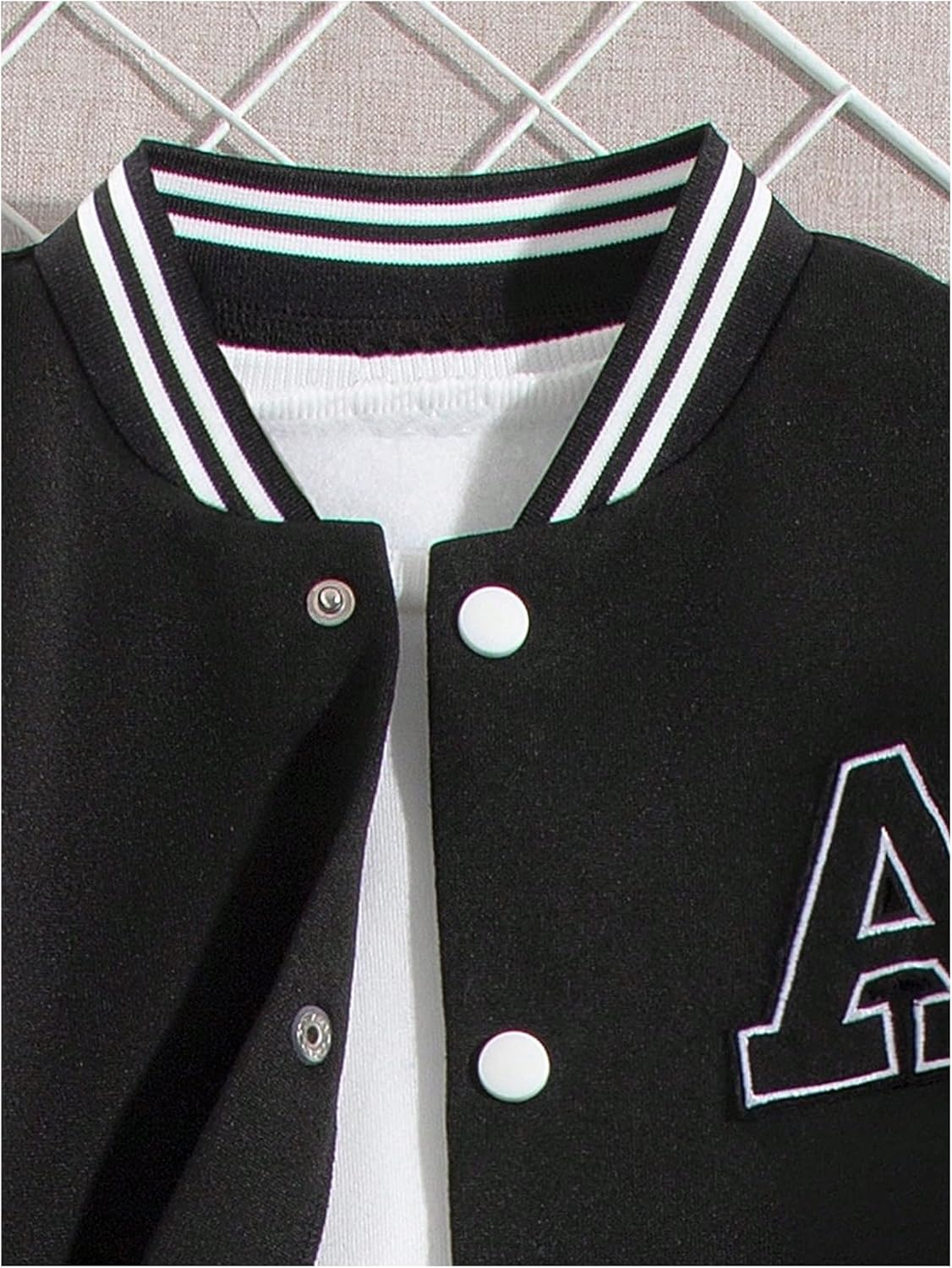 SOLY HUX Boys Stretchy Varsity Sweatsuit Set