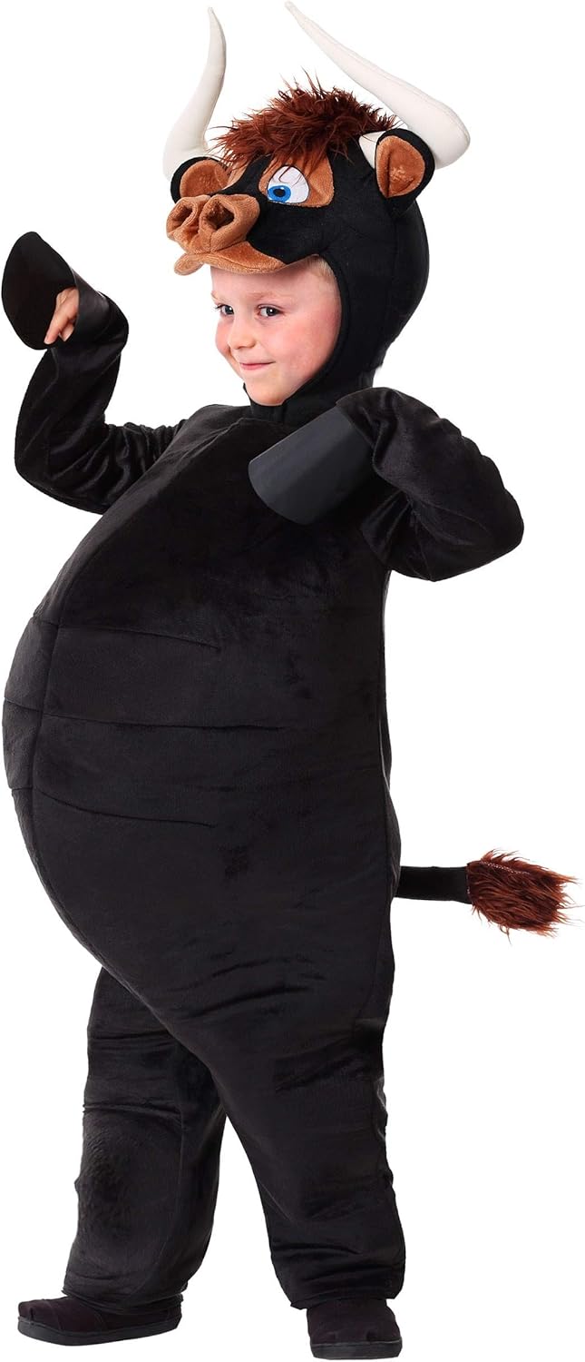 Toddler Ferdinand Bull Costume Jumpsuit