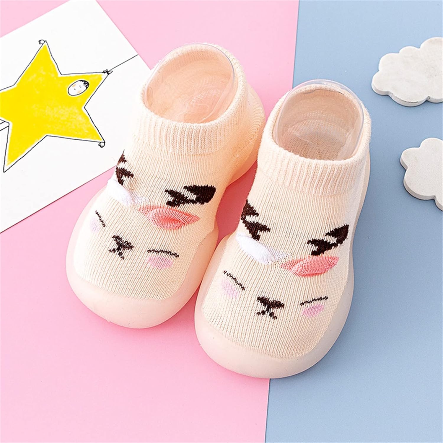 Eoailr Prewalker Toddler Shoes Animal Prints Non Slip