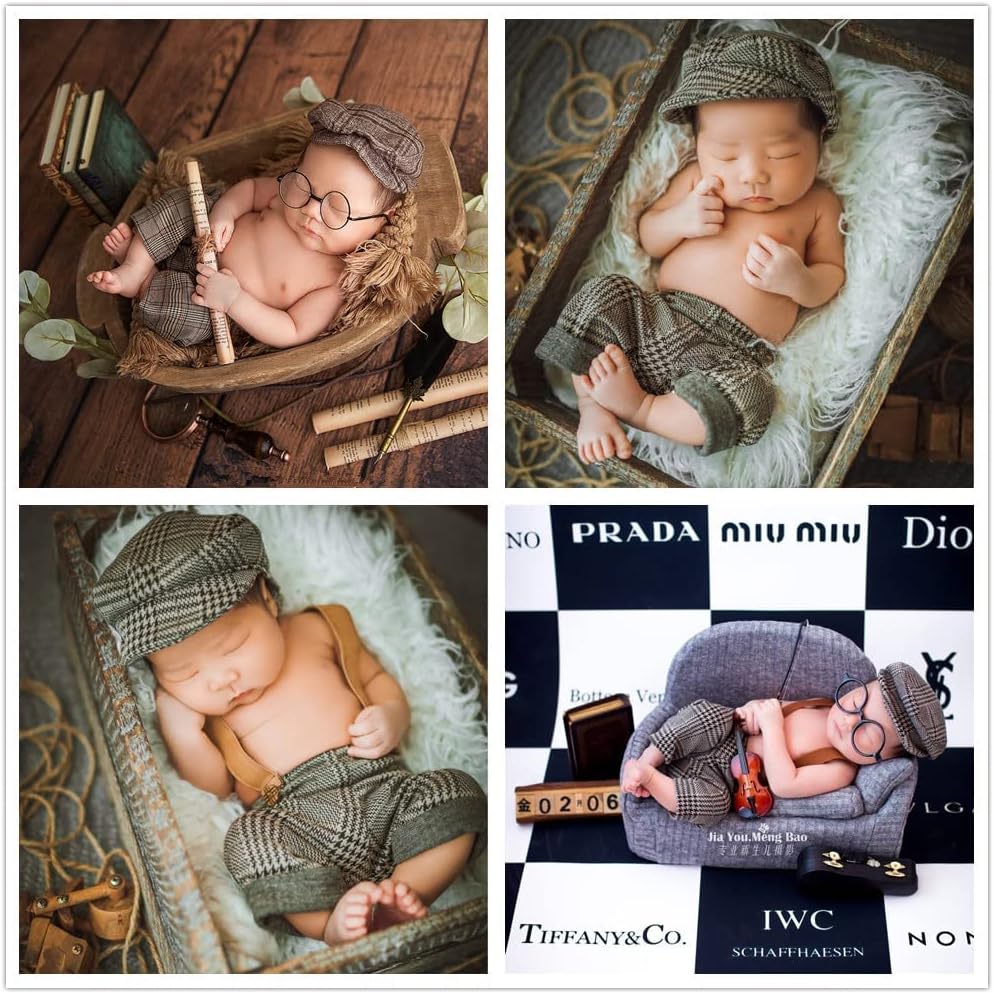 Coberllus Newborn Baby Photo Props Set
