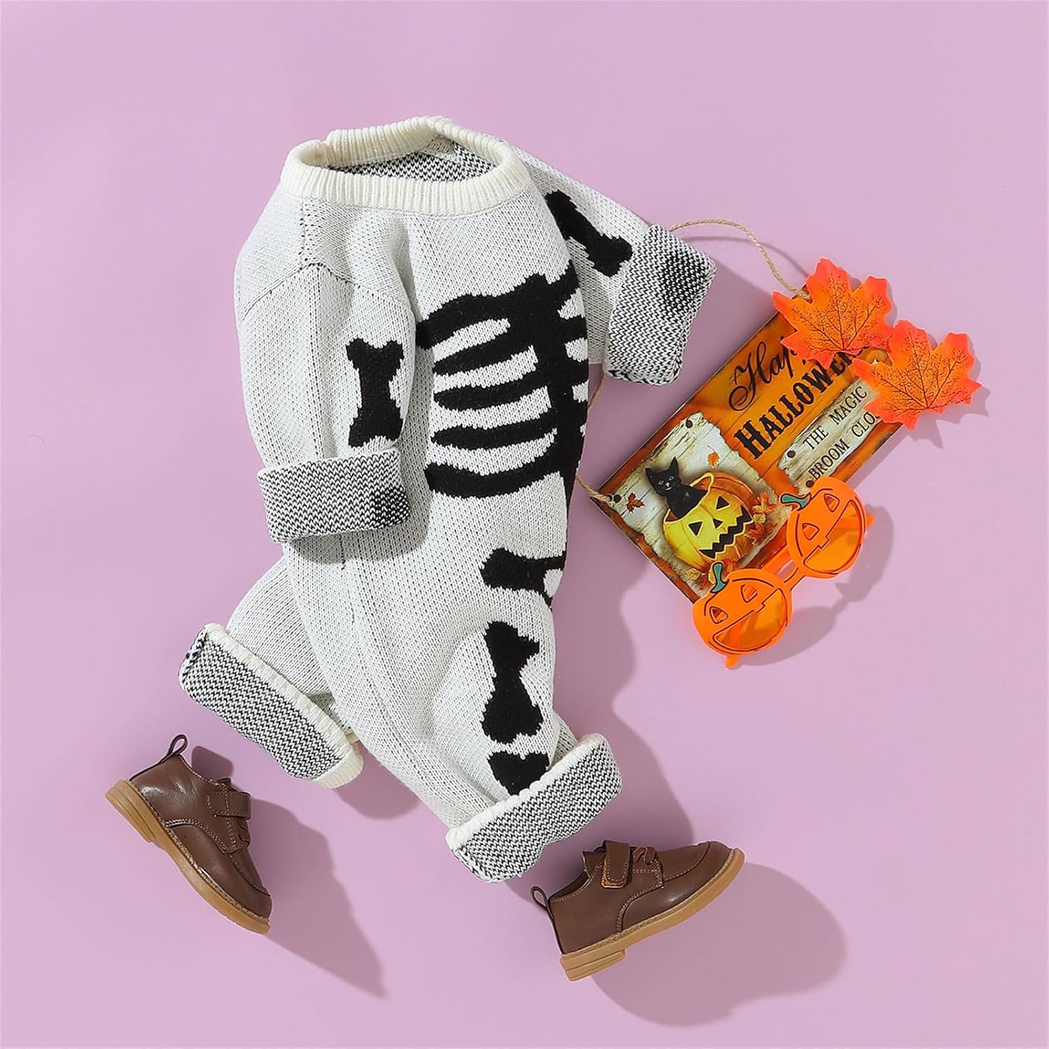 Comfortable Halloween Jumpsuit for Newborns