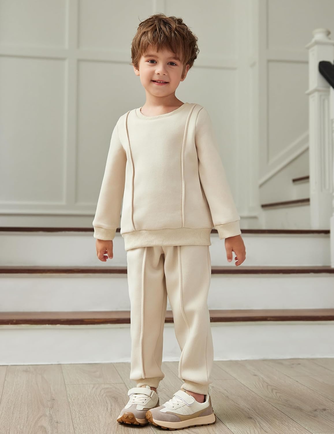 Arshiner Boys Sweatshirt Pants Set
