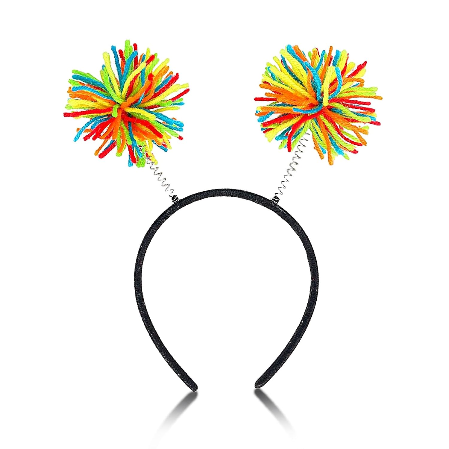 Rainbow Pom Pom Bopper Fun Pride Day Accessory