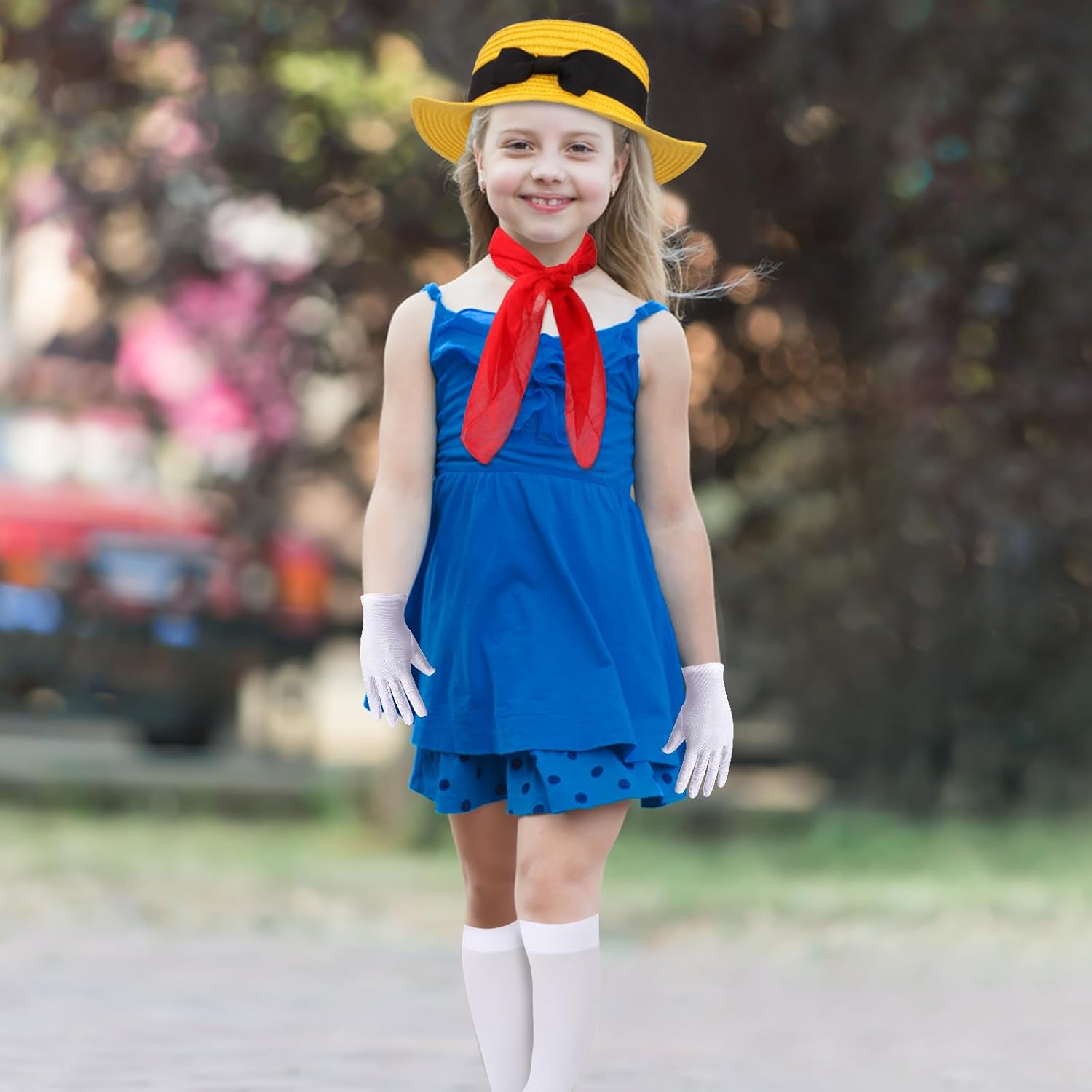 French School Girl Costume Accessories Set