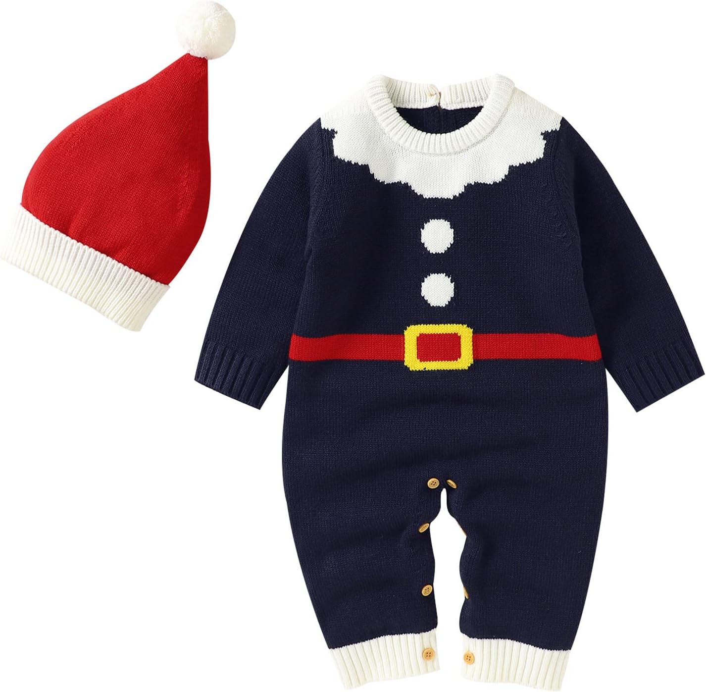 My First Christmas Romper