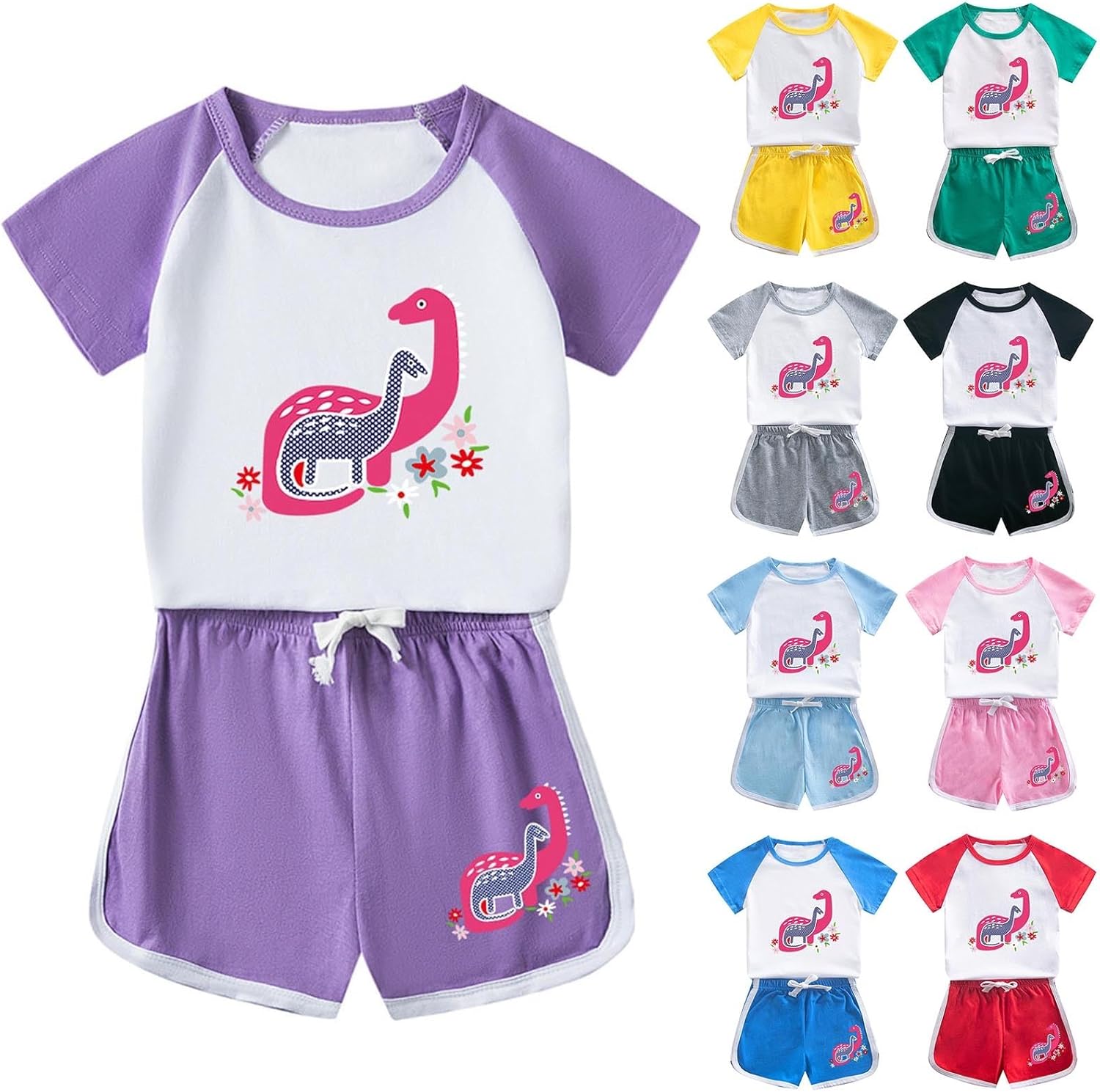Cute Dinosaur Tracksuit for Toddler