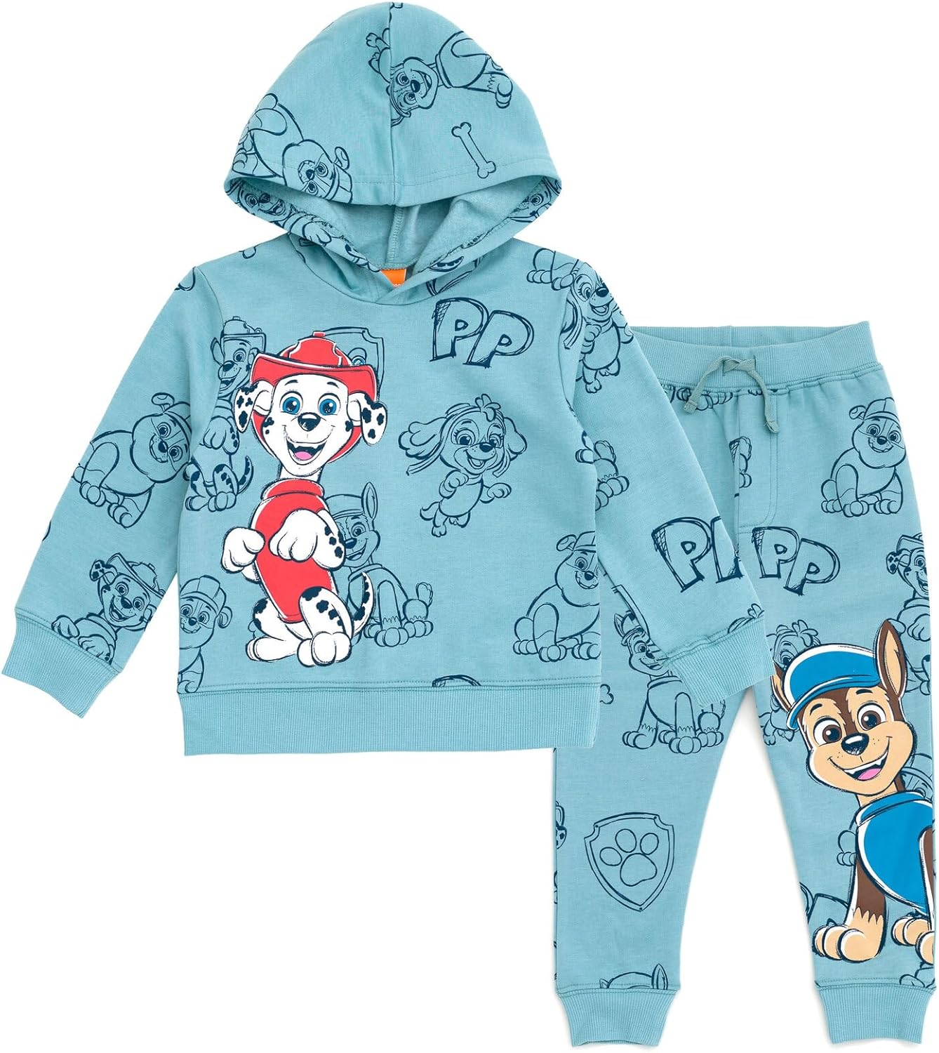 Nickelodeon Paw Patrol Cozy Fleece Overalls