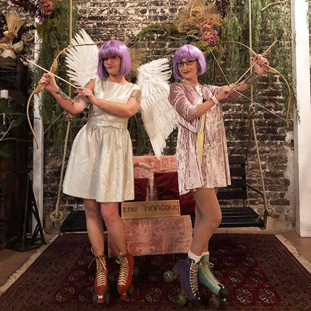 Angel Costume Wings Halo White Costume for Girls and Boys