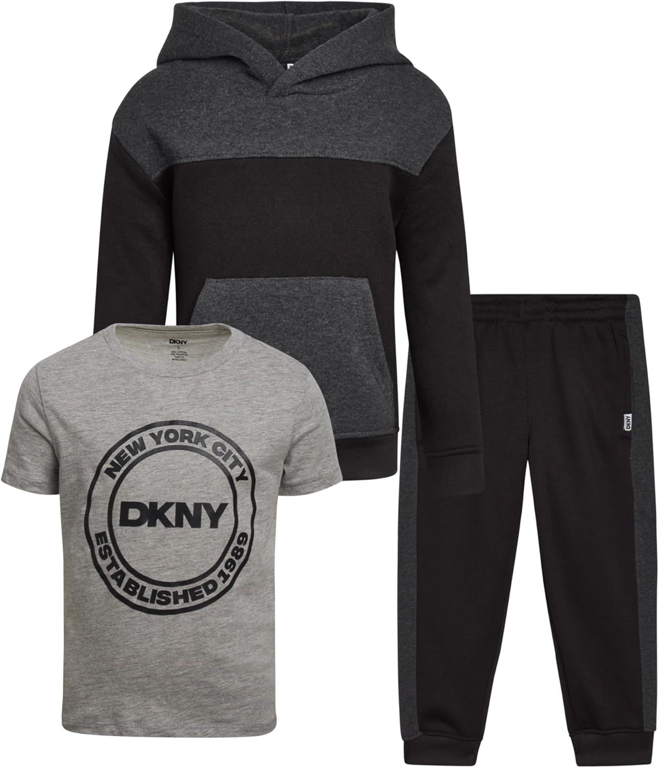 DKNY Toddler Boys Jogger Set - Comfort Style for Little Ones
