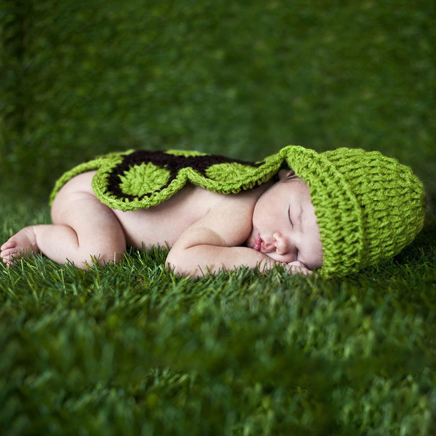 BABY TURTLE KNIT COSTUME Set