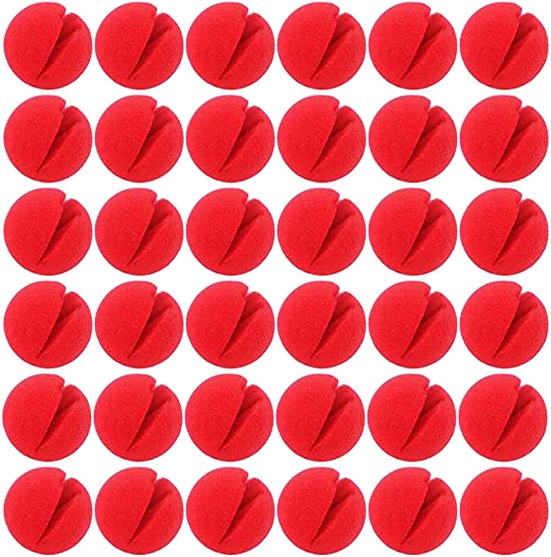 30PCS 2x2 Red clown nose Halloween Christmas costumes
