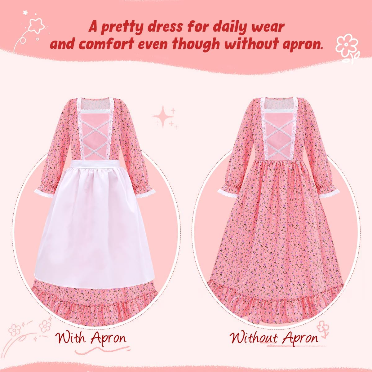 Pioneer Girl Colonial Dress