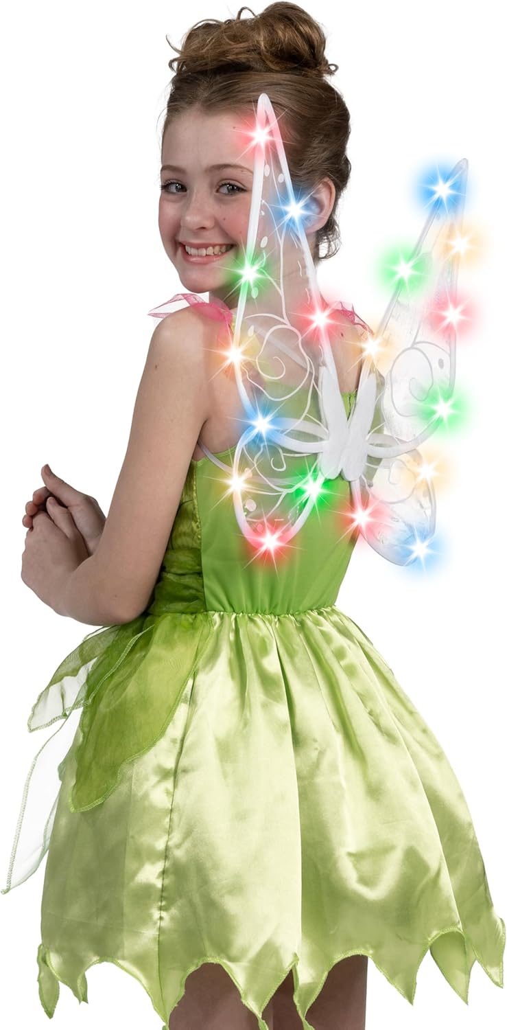 Spooktacular Butterfly Wing Lightweight Fairy Costume for Halloween and More
