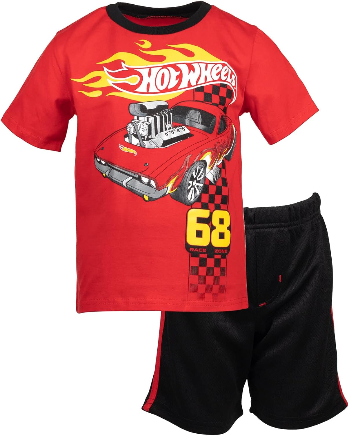 Hot Wheels Kids T-Shirt Shorts Set