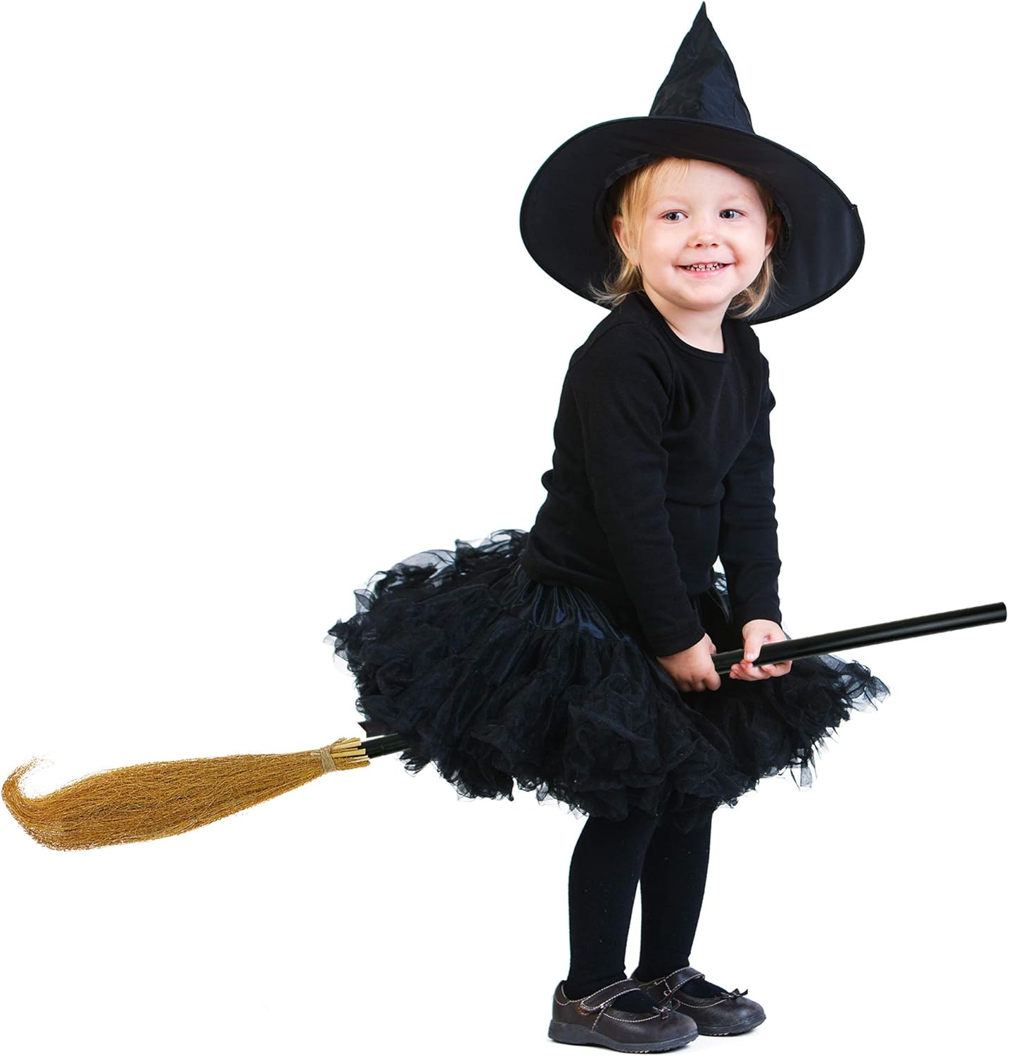 Skeleteen Witch Broomstick Costume Accessory - Fictional Flight