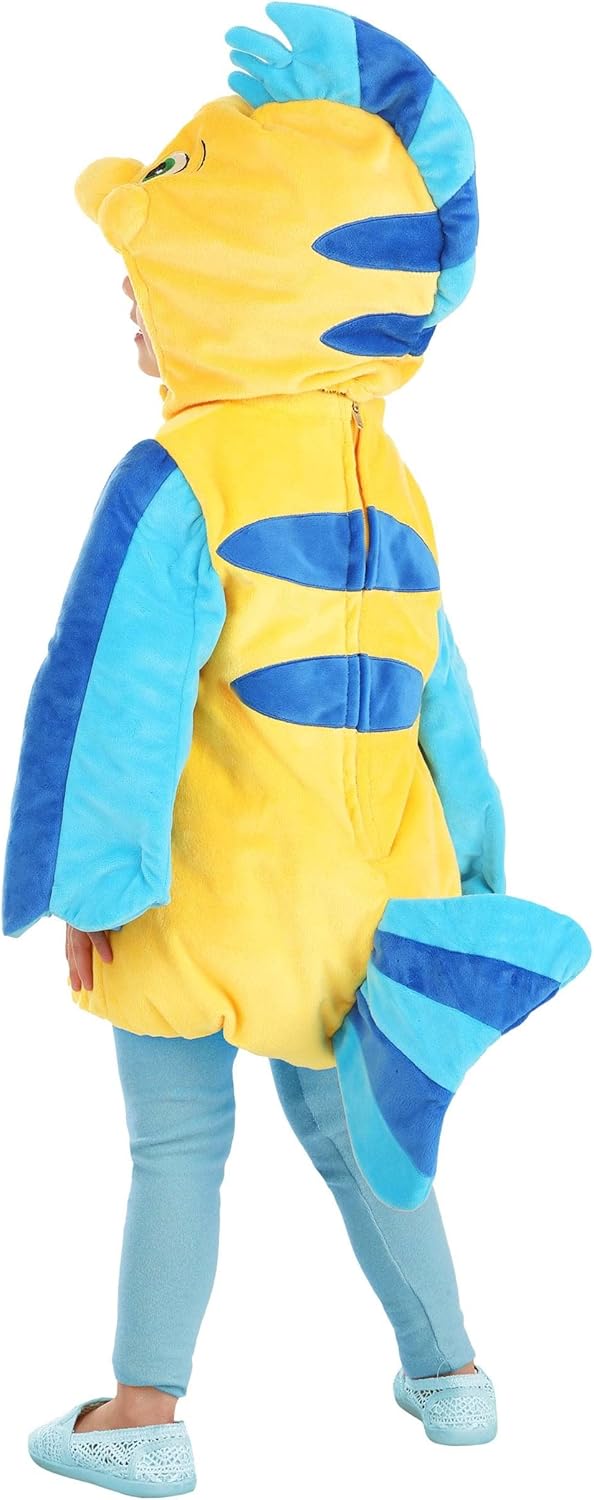 Disney Little Mermaid Flounder Halloween Toddler Costume