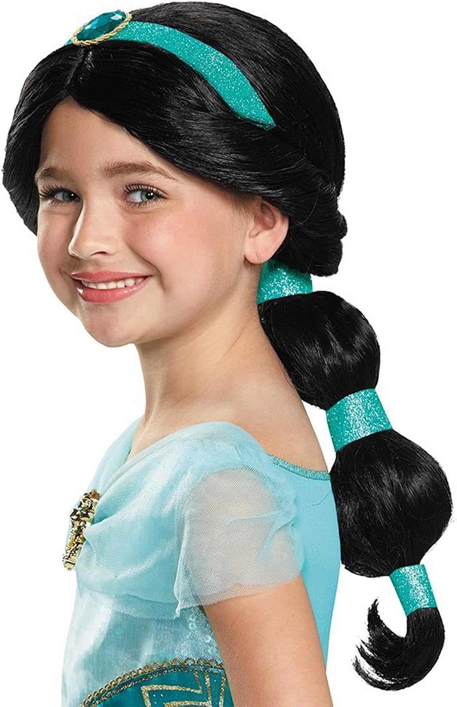 Jasmine Disney Wig for Kids Safe and Comfy