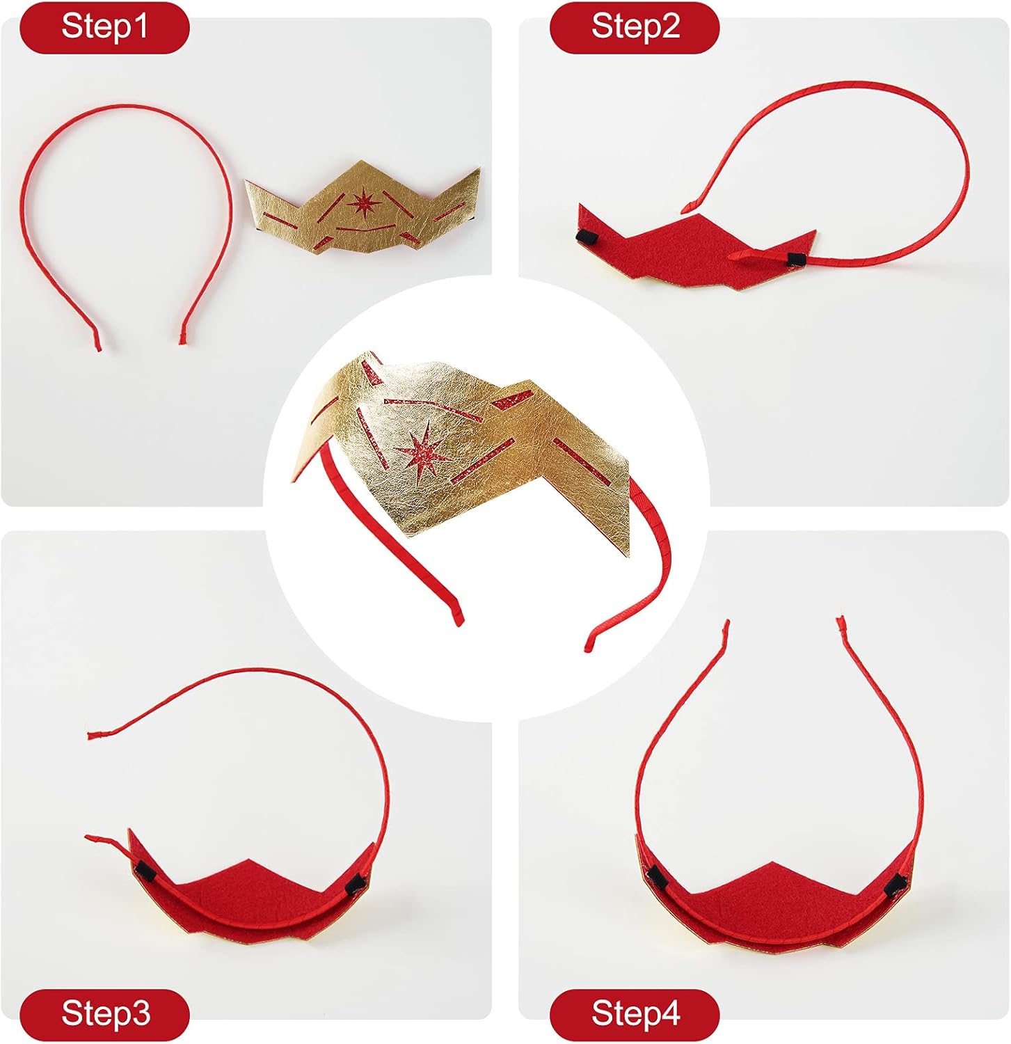 Girls Costume SuperHERO Tiara Headband Halloween