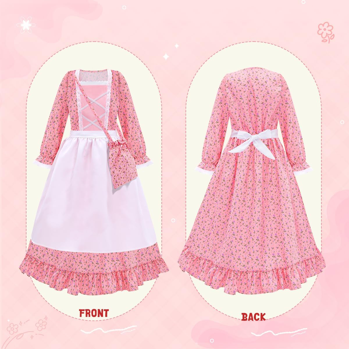 Pioneer Girl Colonial Dress