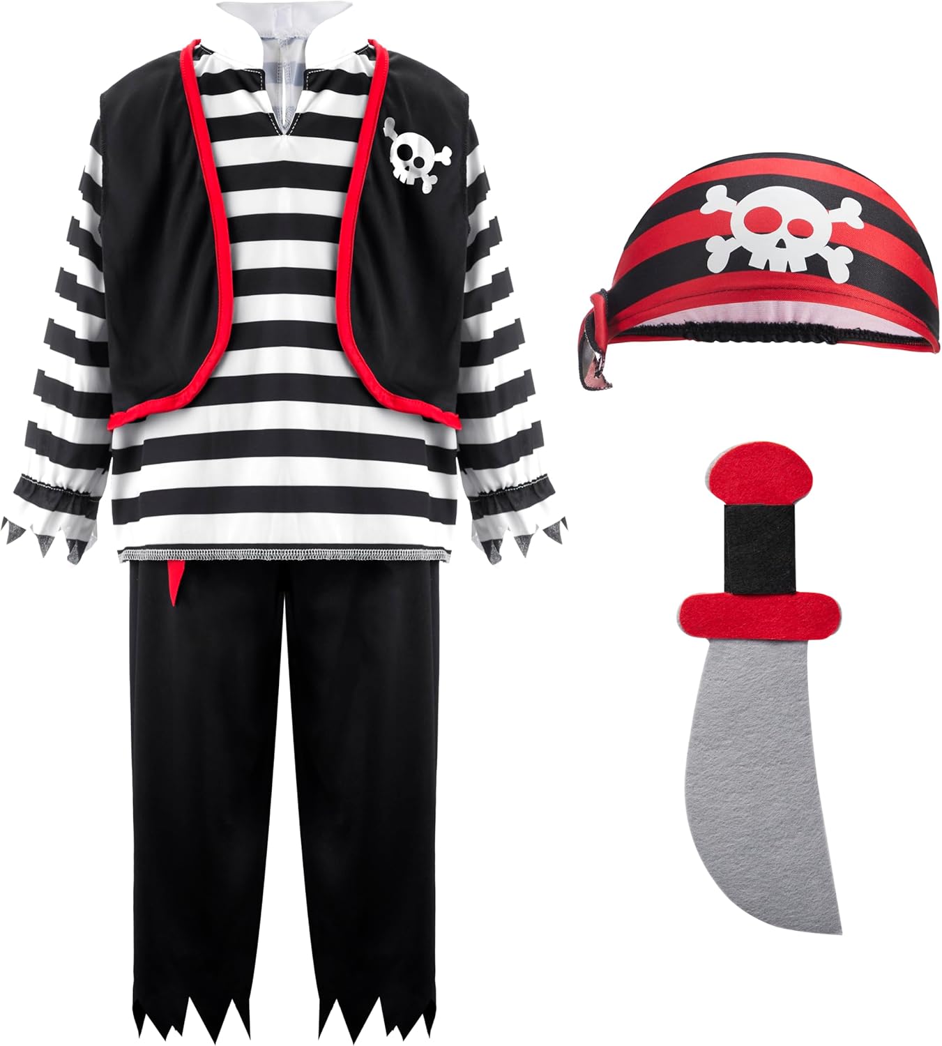 Spooktacular Pirate Costume for Kids