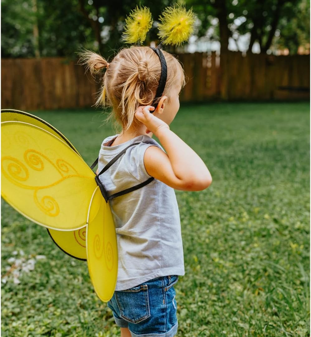 Dress-Up Accessory - Bumble Bee Wings YellowBlack One Size