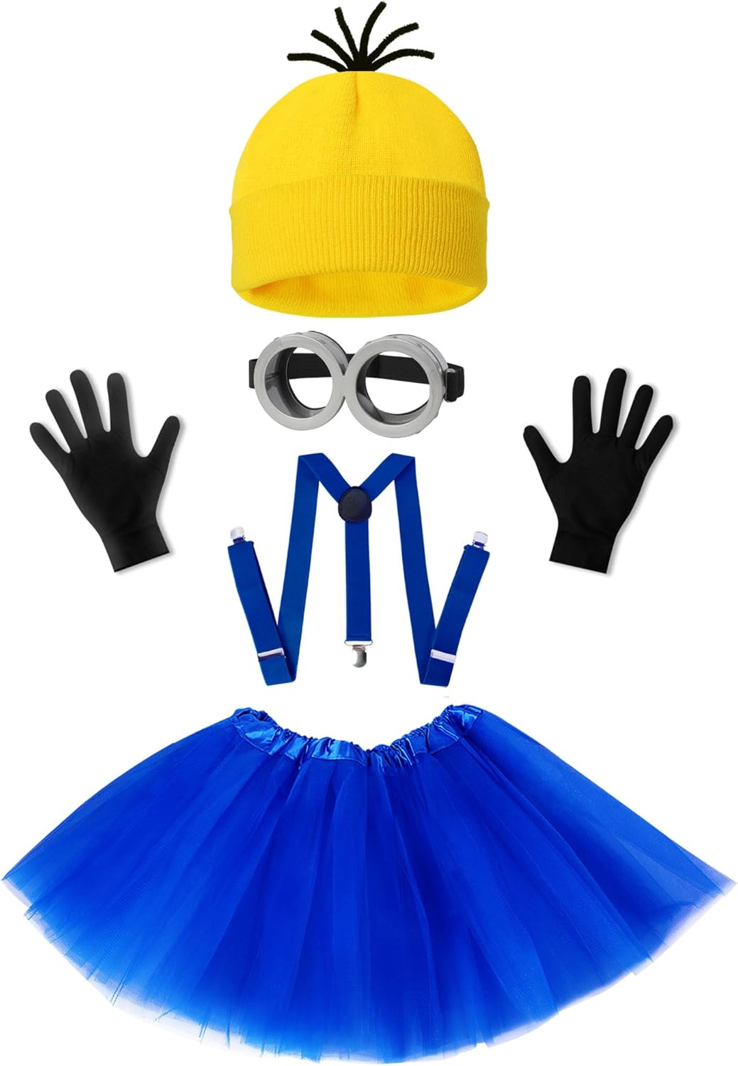 WISHTEN 5PCS Halloween Costume Accessories for Girls