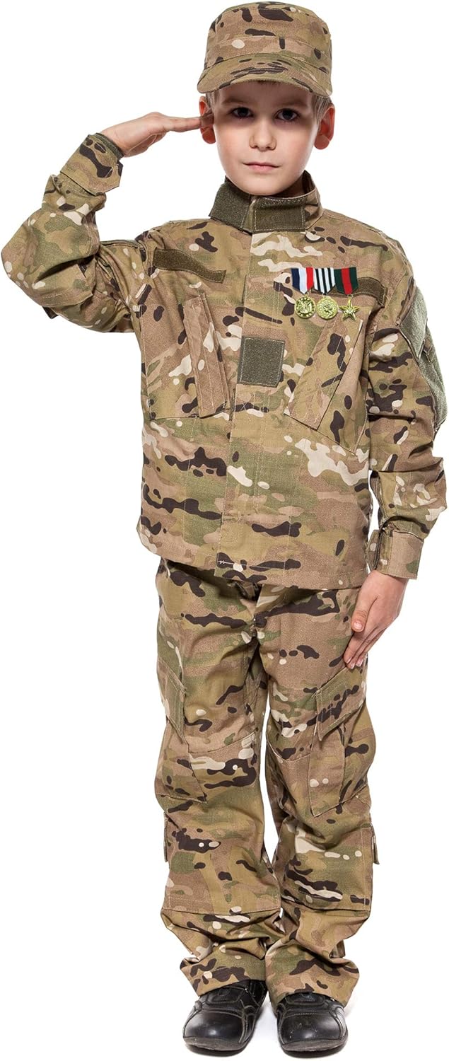 Skeleteen Costume Military Officer Medals