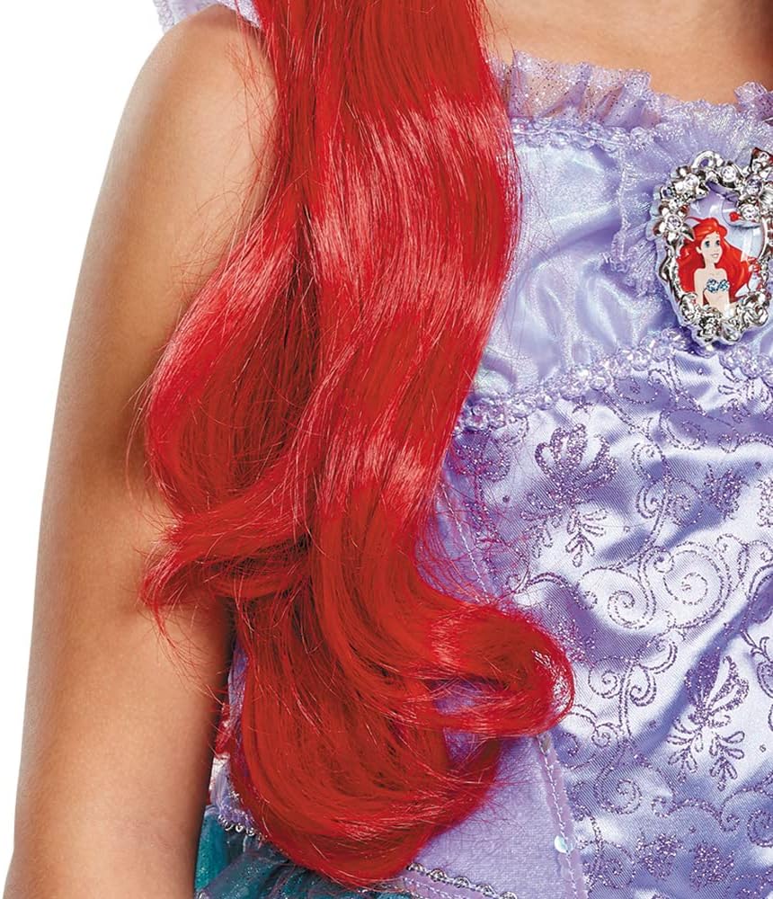 Disguise Disney Princess Ariel Little Mermaid Girl Wig