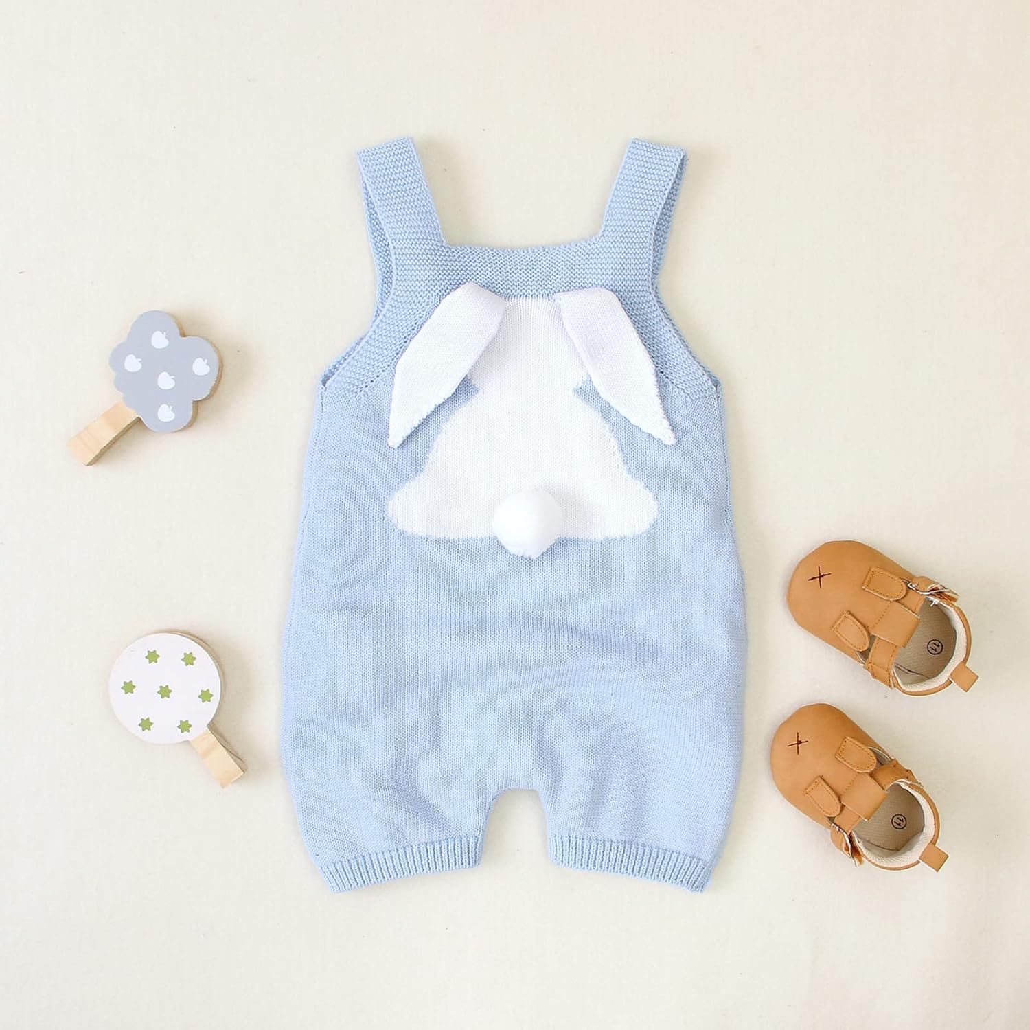 AMIMOJY Easter Rabbit Girls Costume Jumpsuit