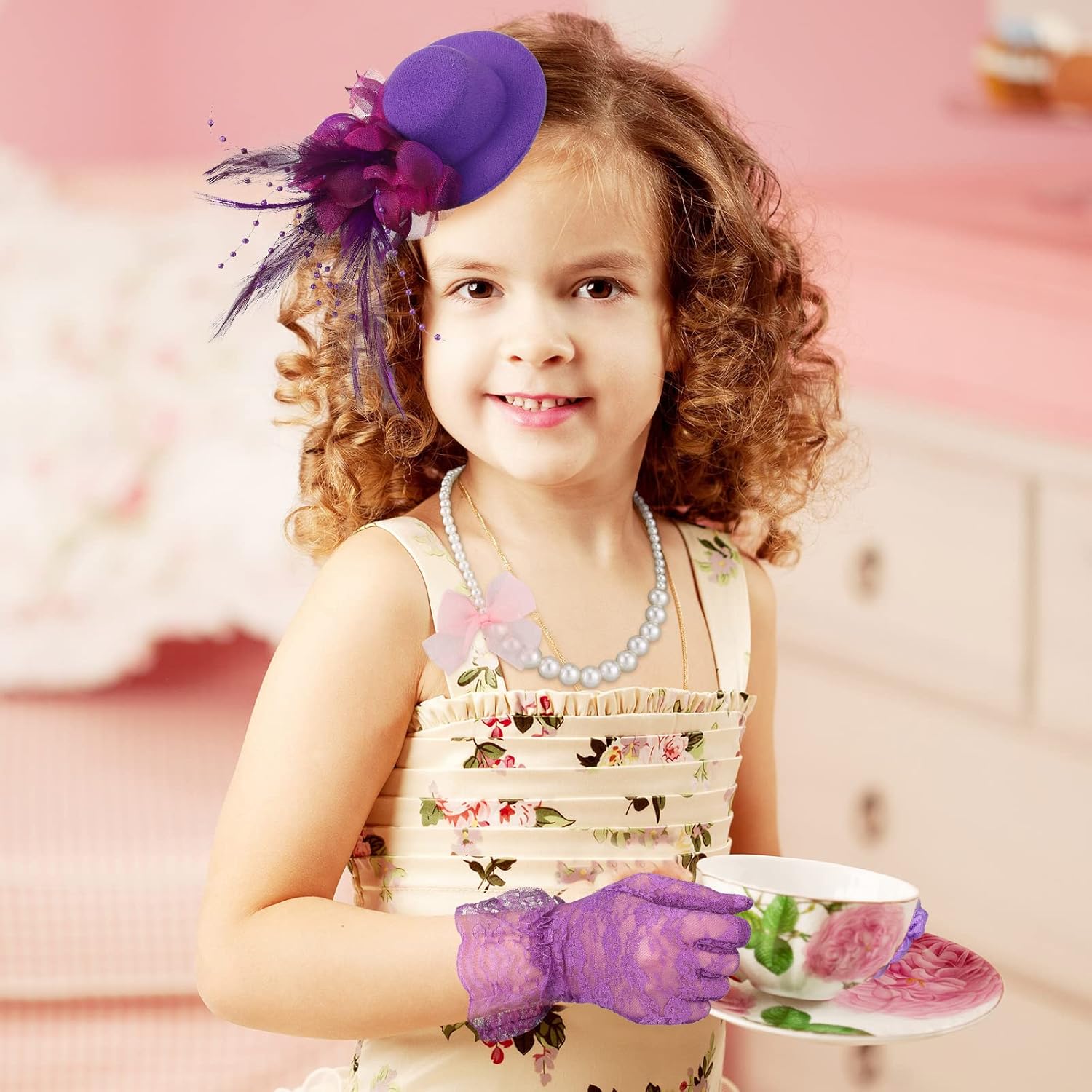 Sintege Girls Tea Party Set Party Time Is Here
