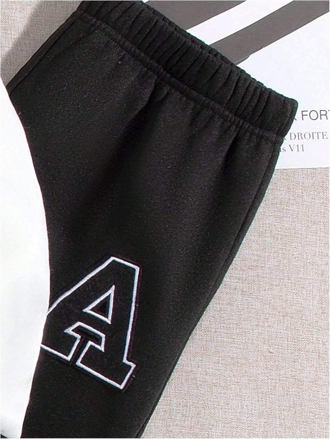 SOLY HUX Boys Stretchy Varsity Sweatsuit Set