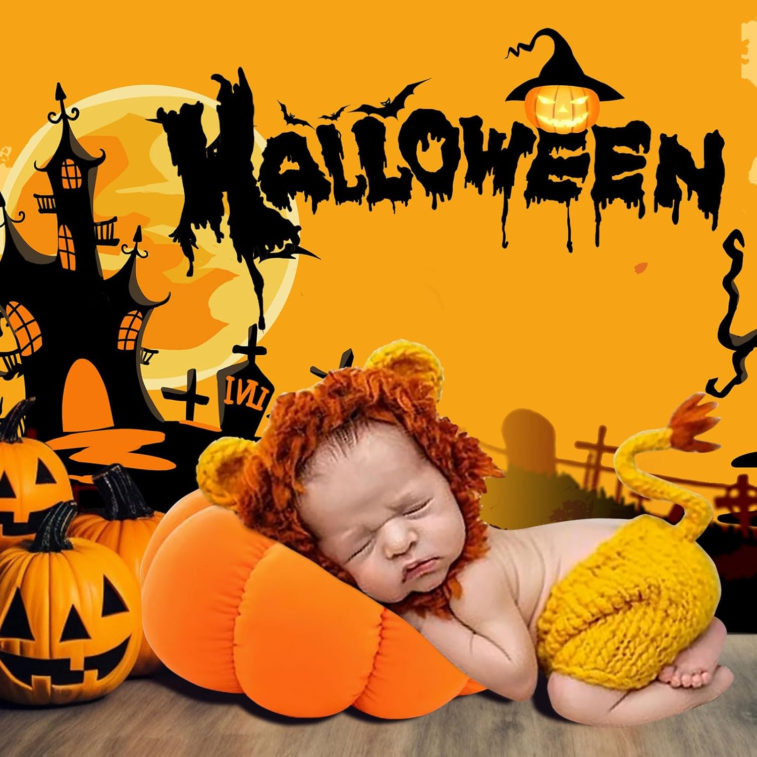 AIXIANG Baby Halloween Costume Lion
