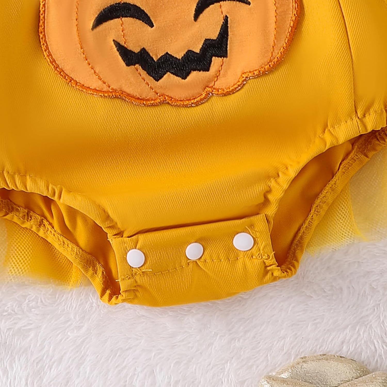 Halloween Baby Girls pumpkin costume romper 0-3 months