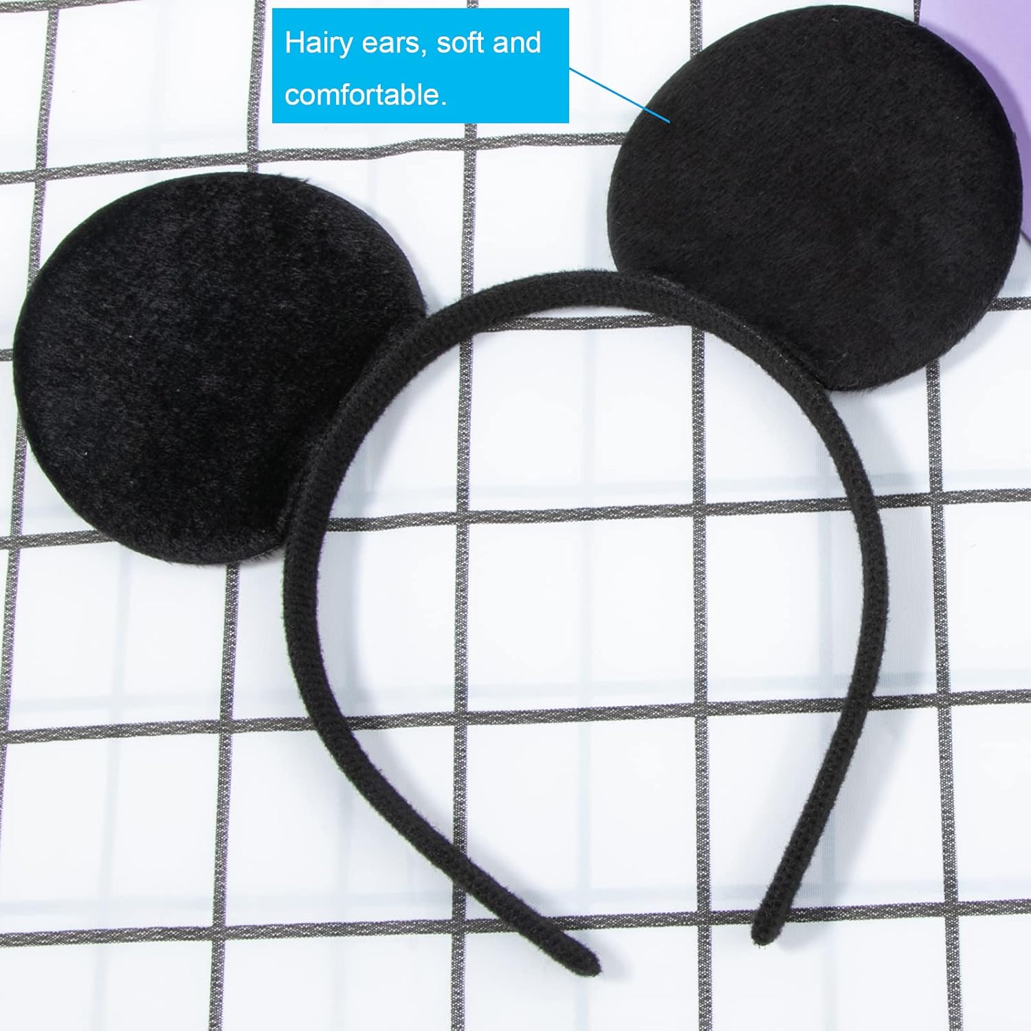 ChuangQi Mouse Ears Headband - 6pcs Set