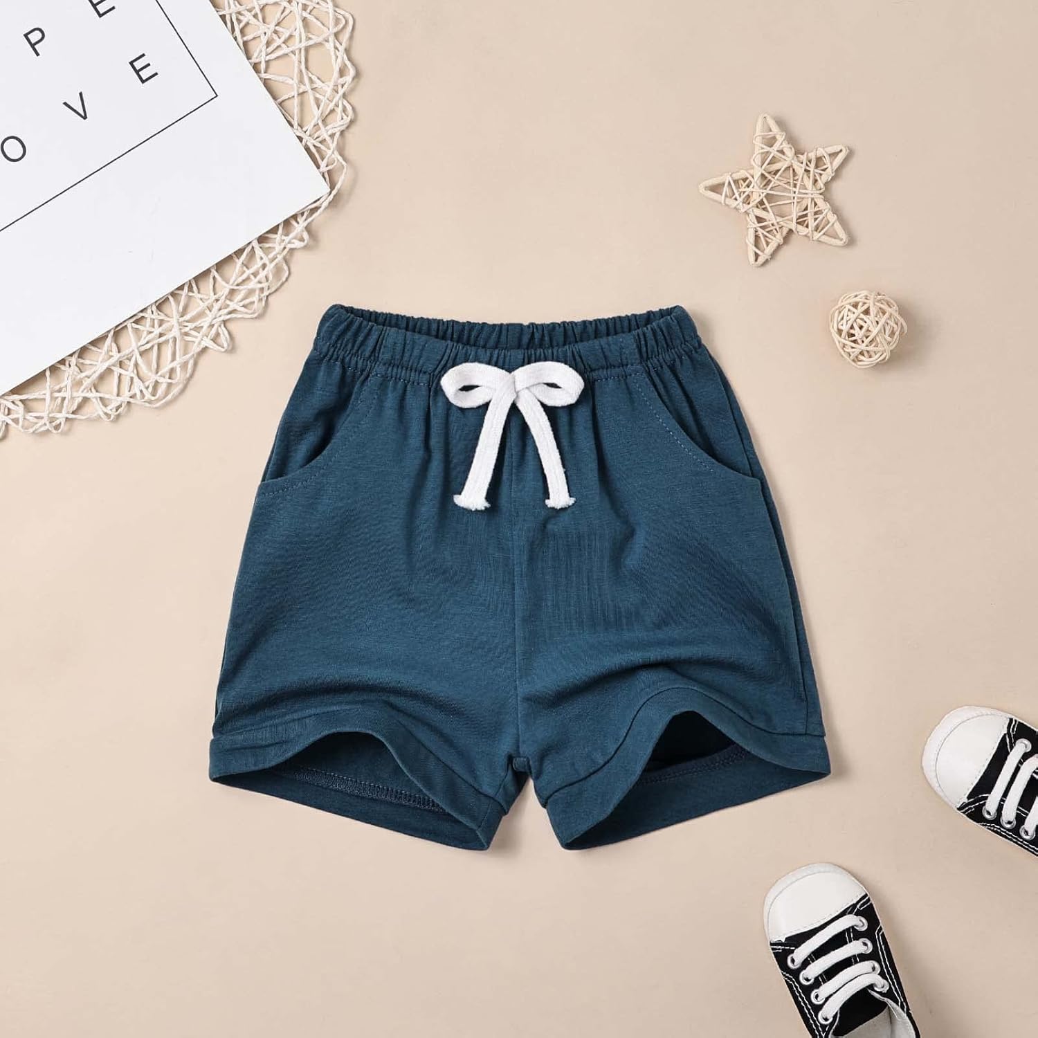 FOCUTEBB Summer T-Shirt Shorts Set for Boys