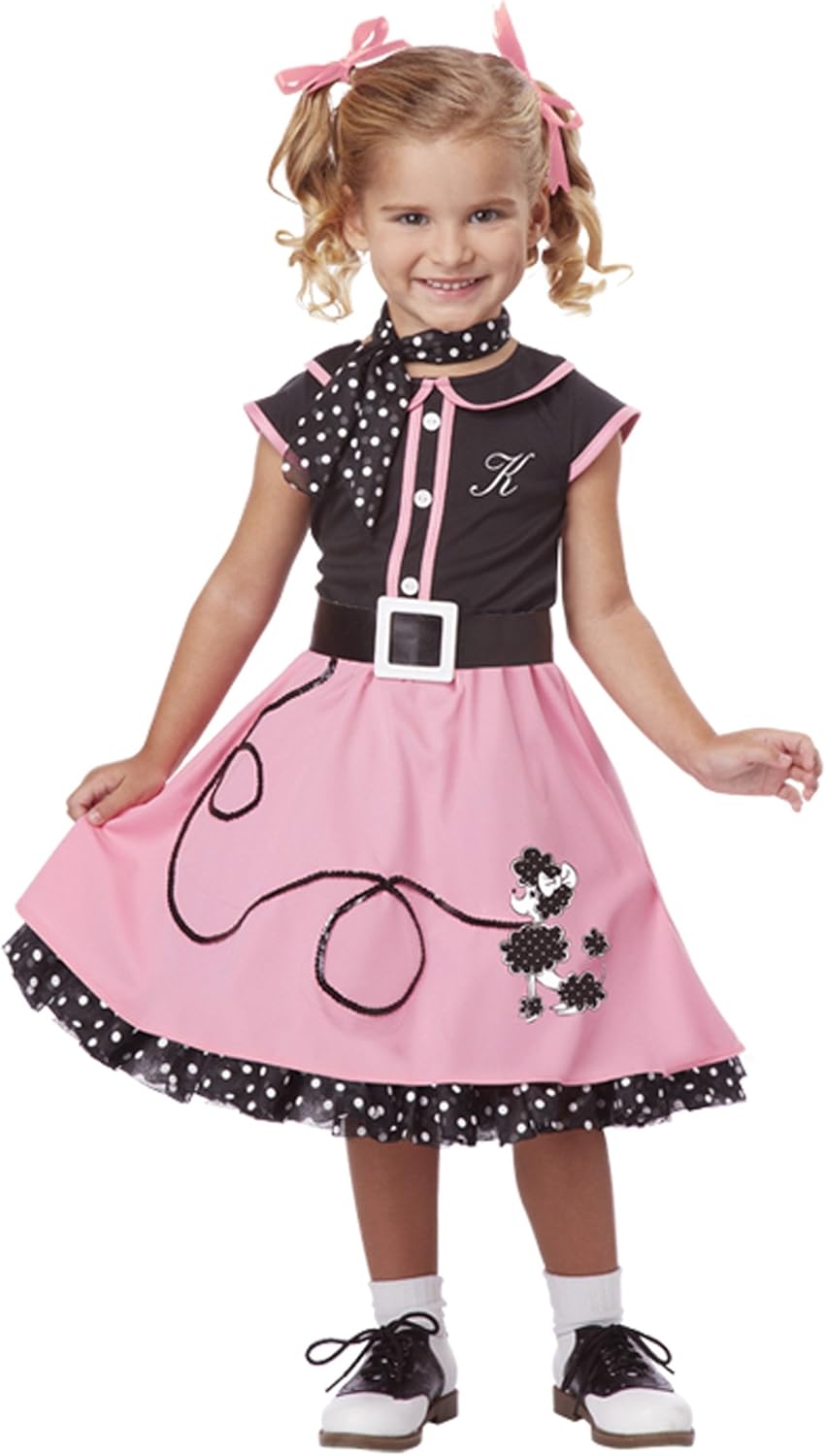 50s Poodle Toddler Cutie Costume
