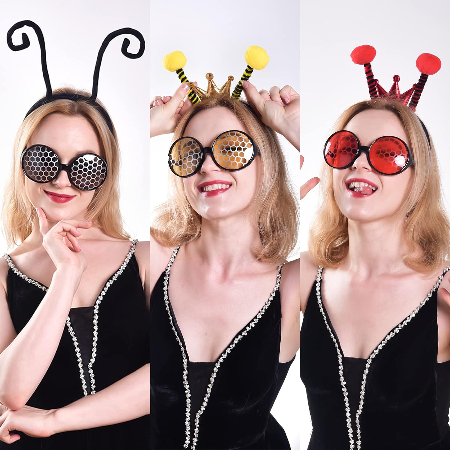 Poptrend Bug Headband and Glasses Set