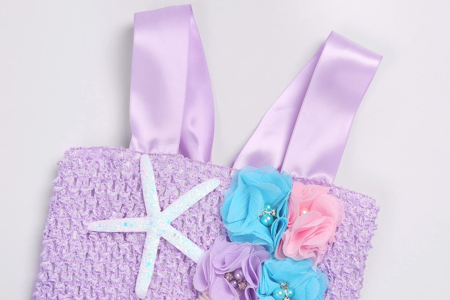 Koatobbor Girls Mermaid Costume Tutu for Halloween
