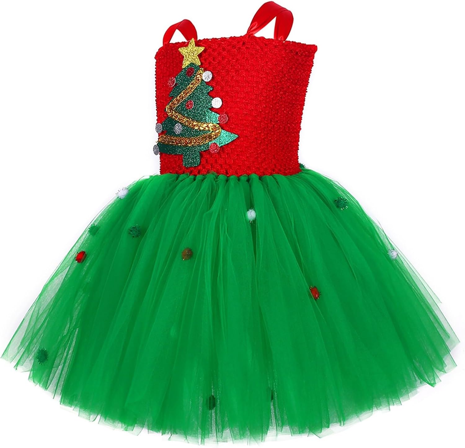 Girls Christmas Tree Costume