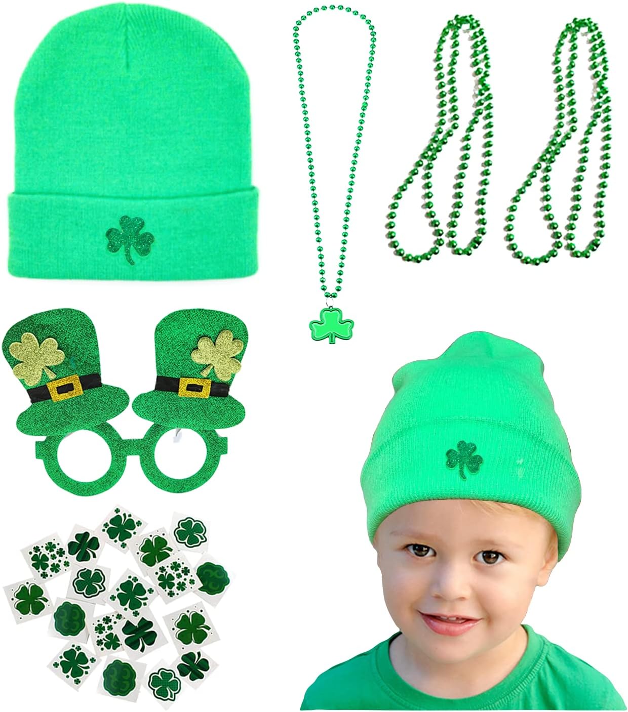 ORANGAROOS St Patricks Day Accessories Set for Kids