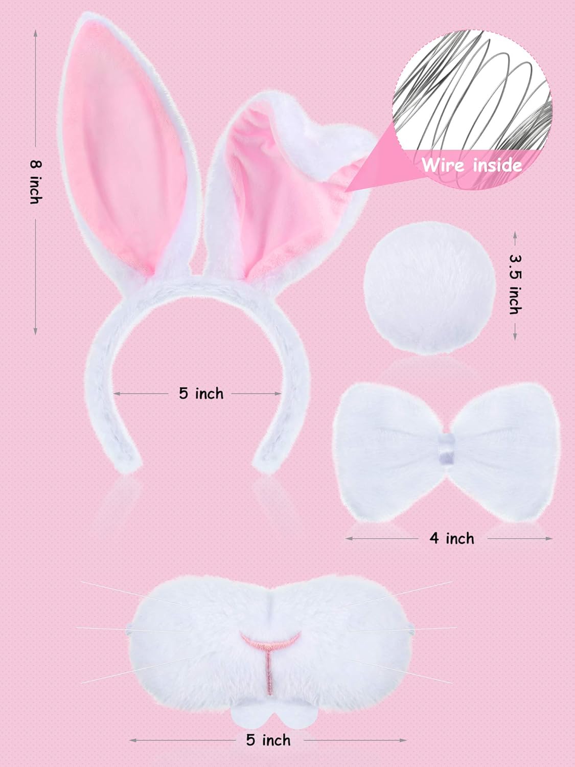 Bunny Reve ShapedAccessories Set for Kids
