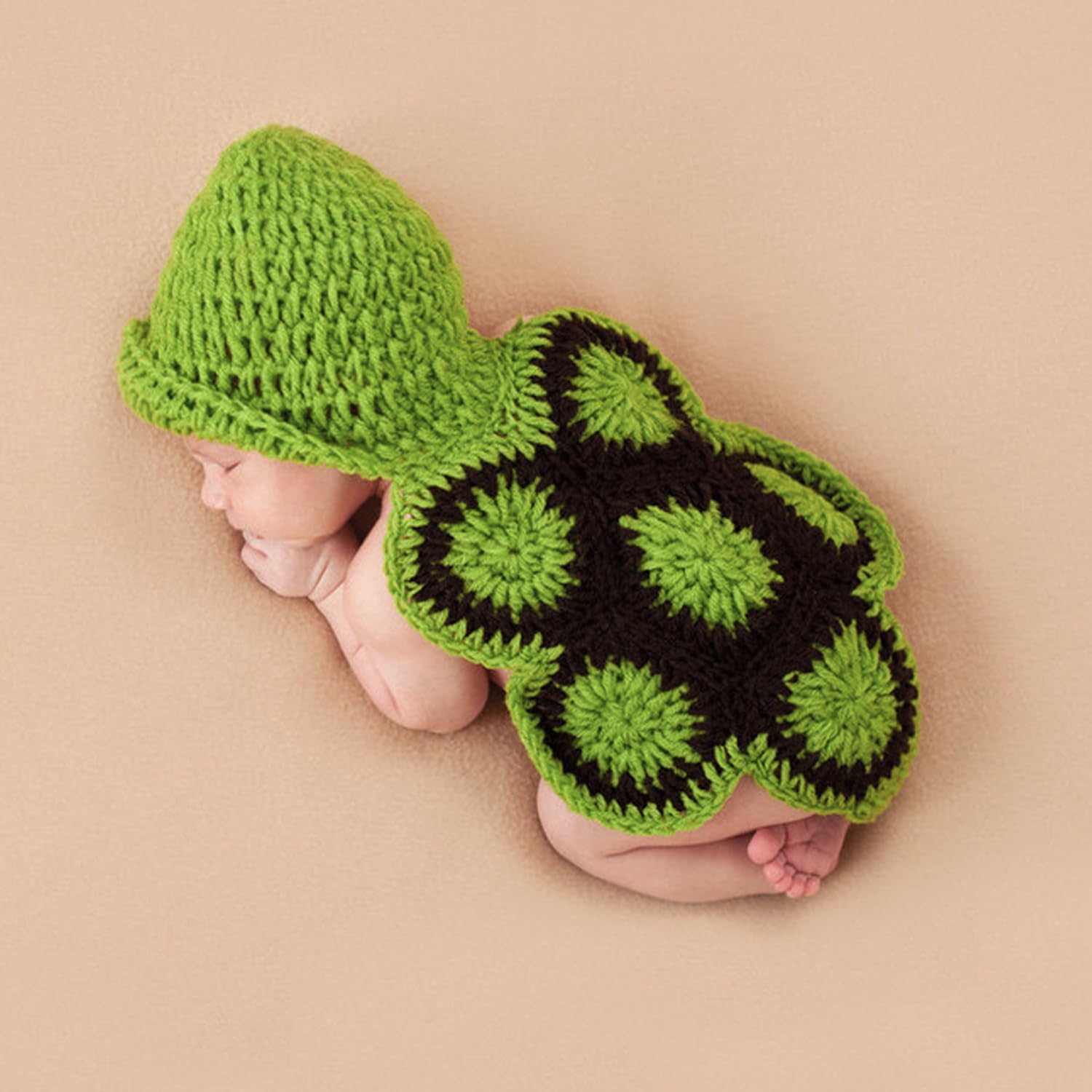 BABY TURTLE KNIT COSTUME Set