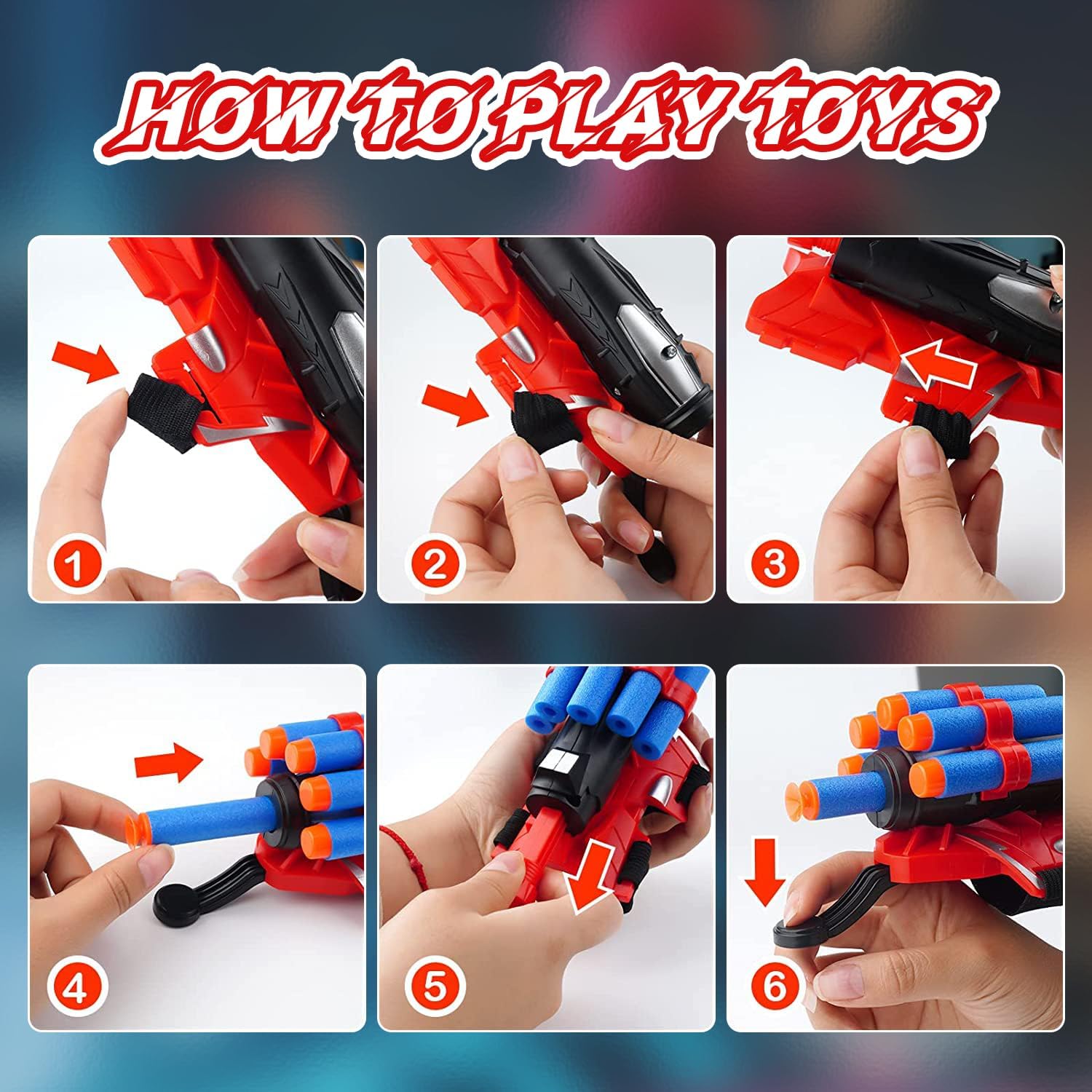 Wiifyly Spidey Web Launcher Costume Perfect for Kids