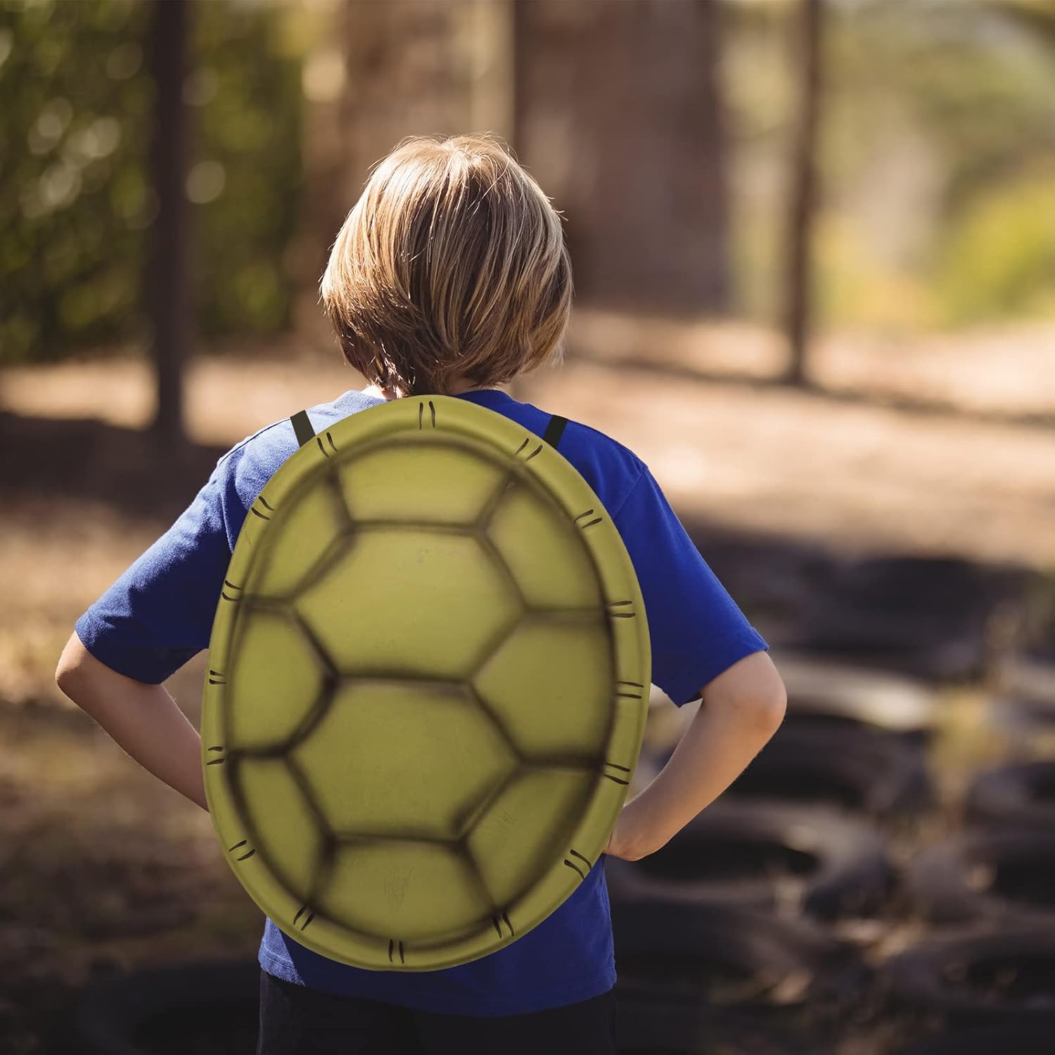 Kids Ninja Turtle Shell Costume with EVA Backpack - 3T NinjaCostumeCostS